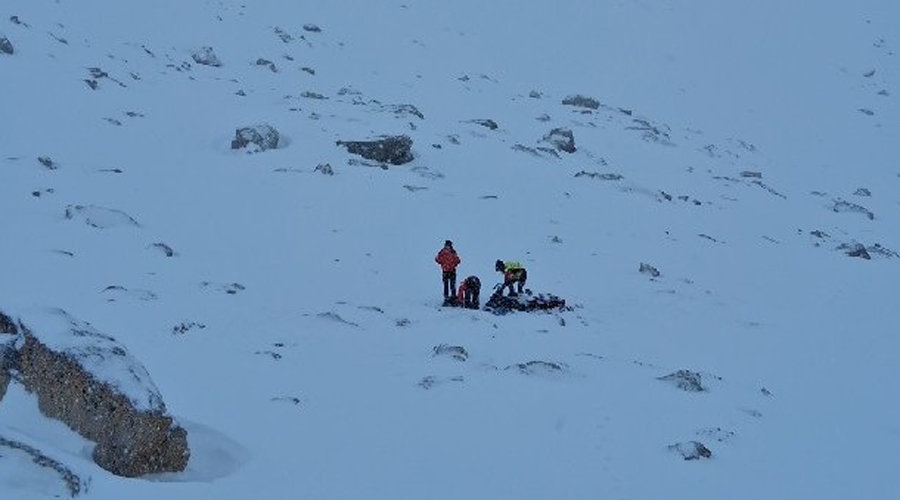 Serveis d'emergència en les tasques de rescat (Bombers de la Generalitat)