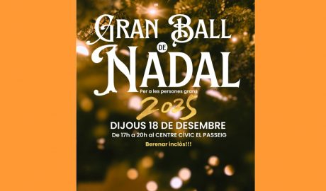 Cartell anunciant el ball