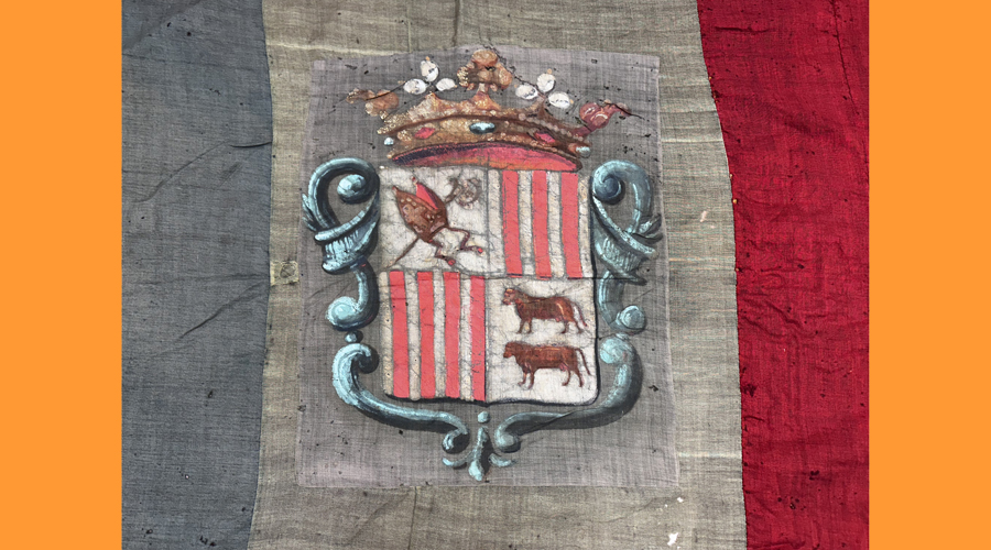 La bandera d'Andorra restaurada (SFGA)