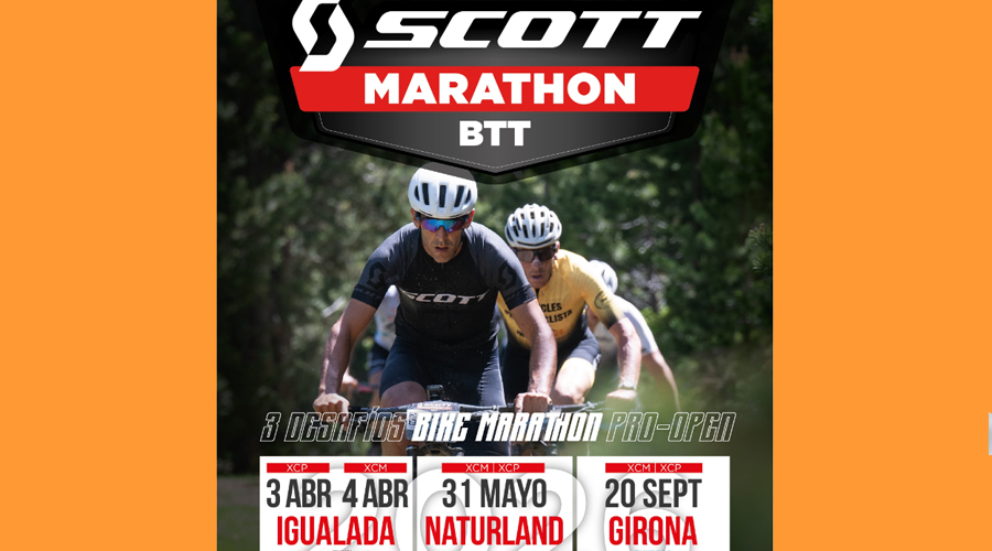 Cartell de l'SCOTT Marathon BTT 2026 (Ocisport)