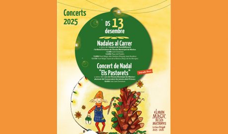 El cartell anunciador de les cantades