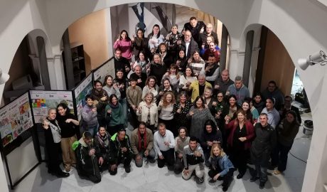 El personal del Consell Comarcal de l'Alt Urgell en la foto de Nadal