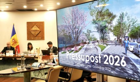 Sessió de consell de comú, a Encamp