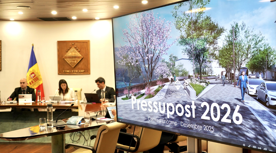 Sessió de consell de comú, a Encamp (Comú d'Encamp)