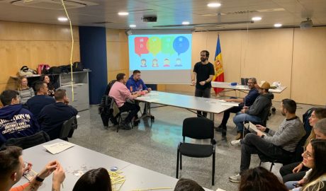 Una de les sessions de la formació