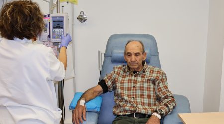 Sessions de quimioteràpia a l'Hospital del Pallars