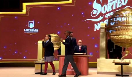 Els nens que han cantat "el Gordo"