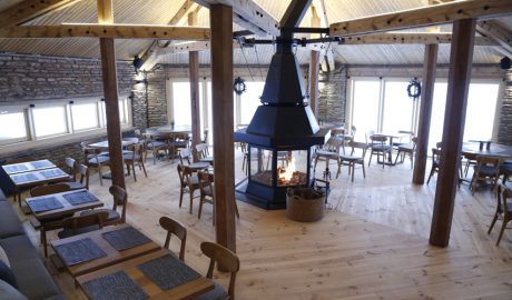 Un dels espais rehabilitats al Niu de l'Àliga, a La Molina