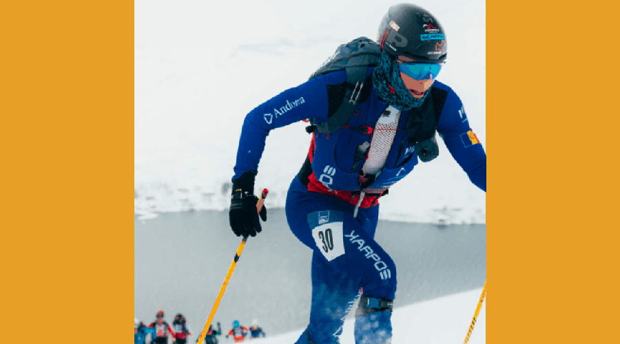 L'esportista andorrà, Oriol Olm (FAM)