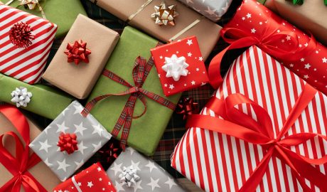 Paquets embolicats per a regalar