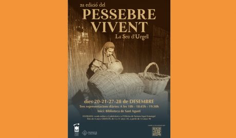 Cartell anunciador del pessebre vivent