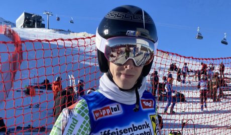 L'esquiador del Principat, Roger Puig, a Steinach am Brenner