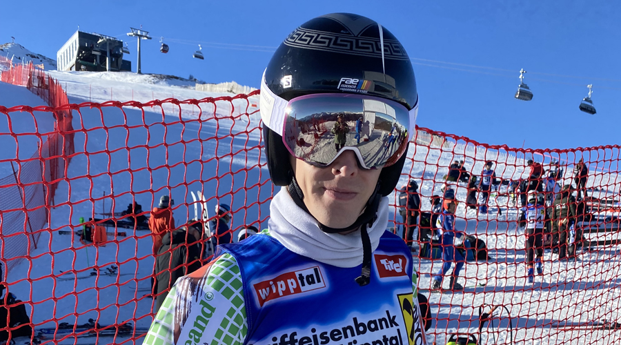 L'esquiador del Principat, Roger Puig, a Steinach am Brenner (Ignasi Puig)