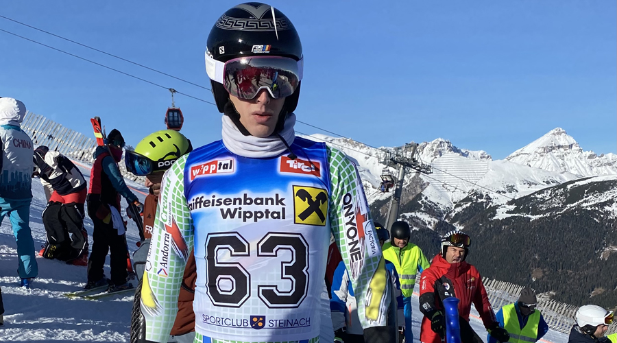 El corredor de para alpí, Roger Puig. Foto: Ignasi Puig)