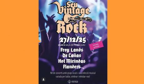 Cartell del Seu Vintage Rock
