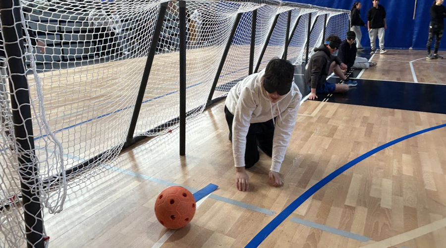 Torneig de goalball al Palau d'Esports de la Seu (RàdioSeu)