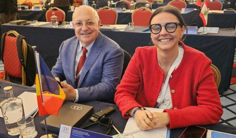 Xavier Espot Miró durant l'assemblea extraordinària de la ICMG