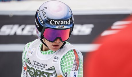Cande Moreno, a la passada Copa del Món de Tarvisio