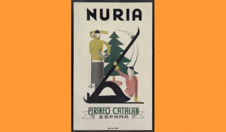 Un dels cartells d'FGC digitalitzats per l'ICGC