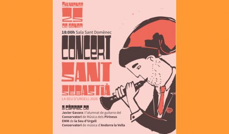 Cartell del concert de Sant Sebastià