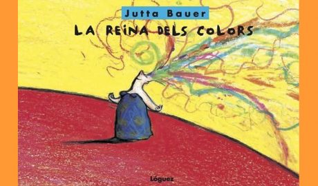Coberta del llibre infantil "La reina dels colors"