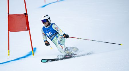 Lucas Pagès, a la WC de Pinzolo, al desembre