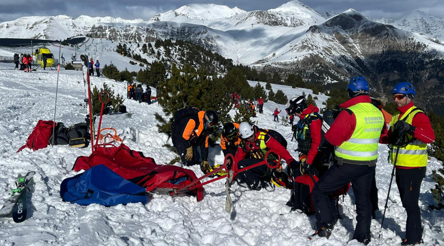 Imatge del Simulacre Nacional d'Allaus (SFGA)