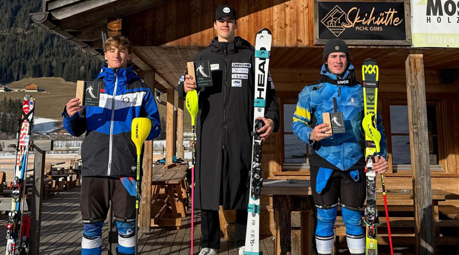 Xavier Cornella, guanyador al segon eslàlom FIS de Valle di Casies. Foto: FAE