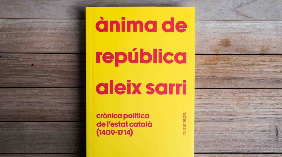 Coberta del llibre "Ànima de república", d'Aleix Sarri