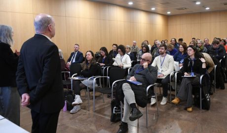 Els membres de l'Assemblea Ciutadana, aquest dimarts