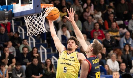 Una imatge del partit BC Andorra - Hiopos Lleida