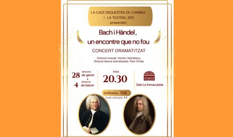 Les dues funcions es faran el 28 de gener i el 4 de febrer