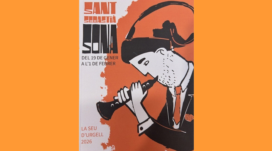 Cartell de les festes de Sant Sebastià 2026 a la Seu d'Urgell