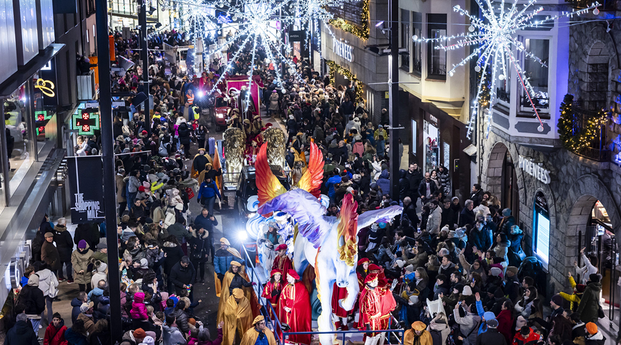 Imatge d'una edició anterior de la Cavalcada de Reis (Comú d'Andorra la Vella)