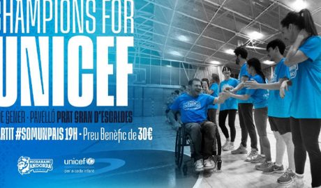 Cartell anunciador de la iniciativa solidària