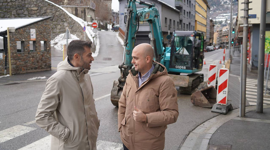 David Forné i Xavier Fernàndez (Comú d'Encamp)