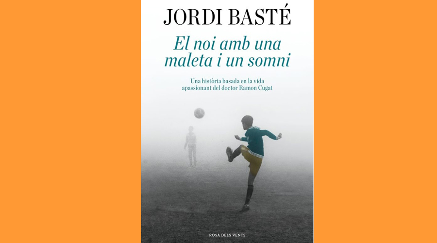 Coberta del llibre "El noi amb una maleta i un somni", de Jordi Basté
