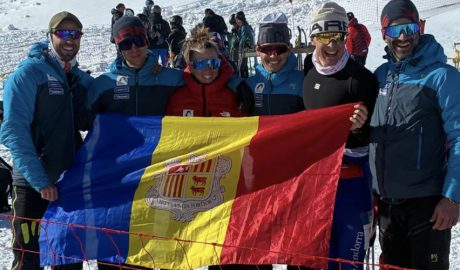 La delegació andorrana a Boí Taüll