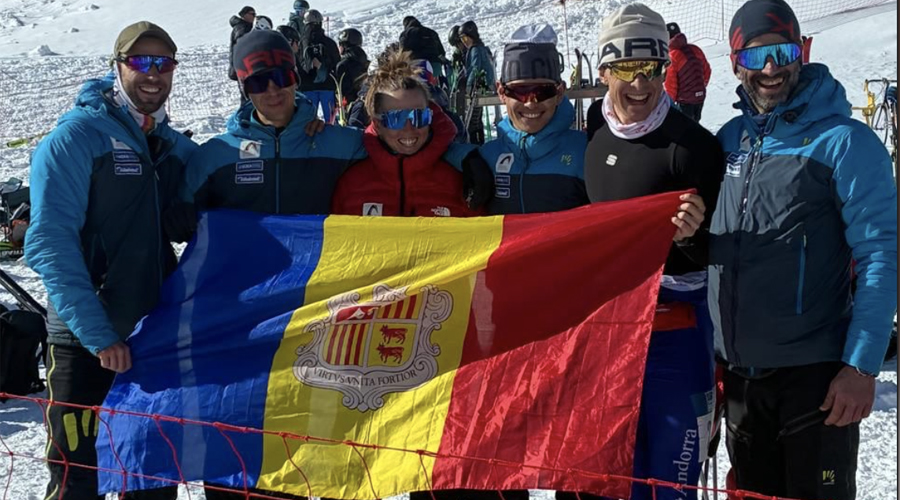 La delegació andorrana a Boí Taüll (FAM)