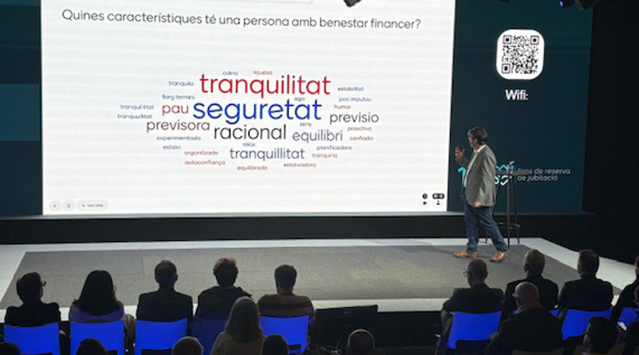 Una imatge de la conferència de Jordi Martínez. Foto: Cedida