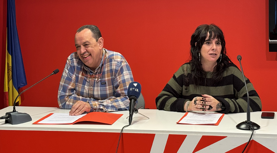 Joan Torra i Carla Guinot. Foto: PS