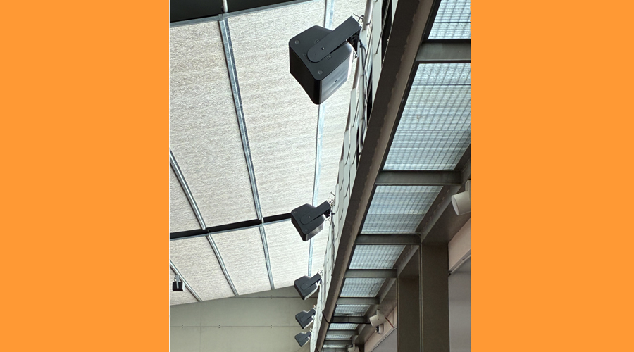 Alguns dels altaveus instal·lats (Aj. la Seu)