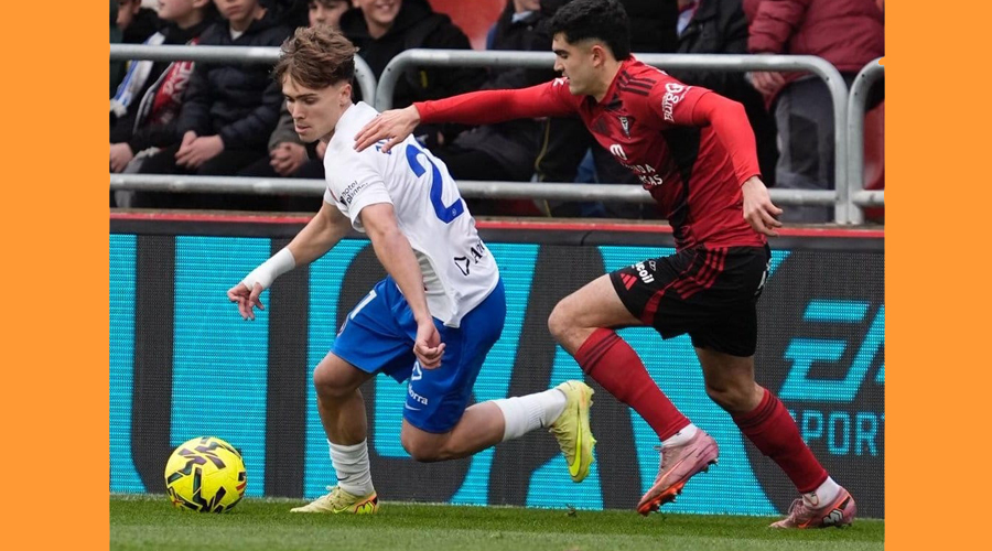 Acció del partit entre el Mirandés i els tricolors -1-2 (FC Andorra)