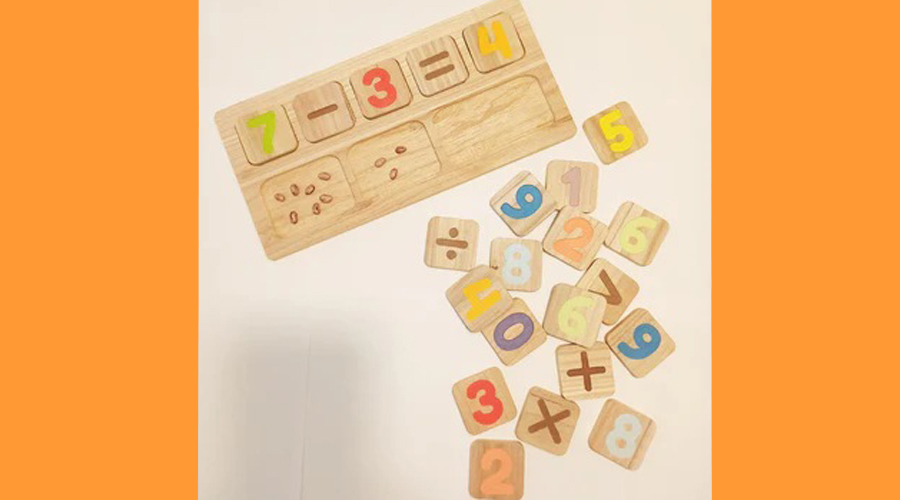 El joc dels nombres de fusta matemàtics