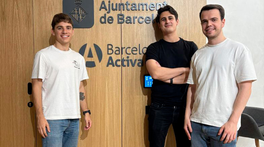 Manel Velasco, Miquel Plana i David Rodríguez, equip cofundador de Numerand