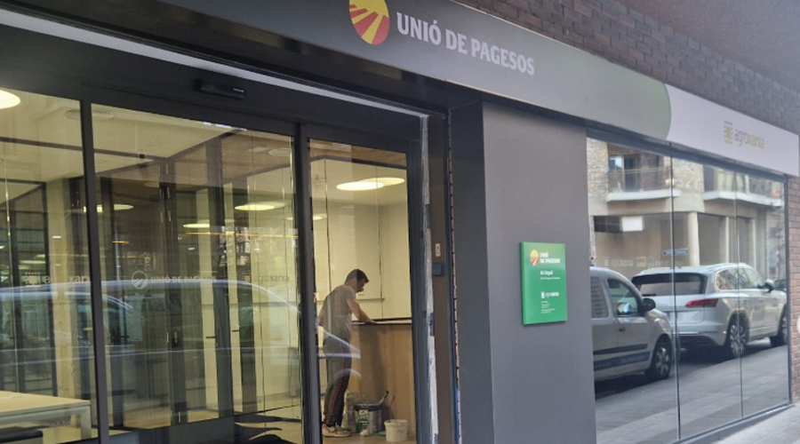 Oficina d'Unió de Pagesos a la Seu d'Urgell (Foto d'arxiu/Agroxarxa)