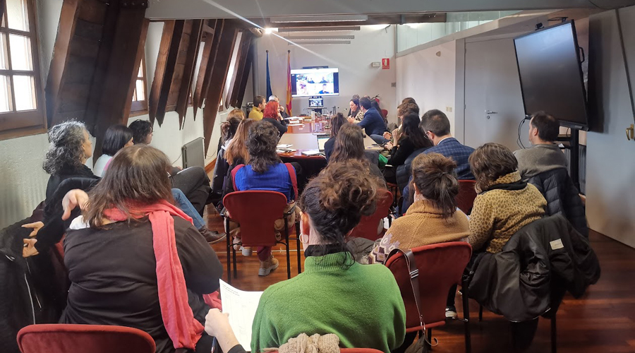 L'acte de presentació del pla (CCAU)