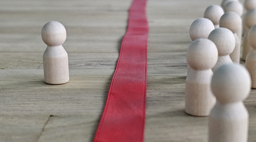 Imatge metafòrica per a expressar que s'ha de saber posar límits (Getty Images)