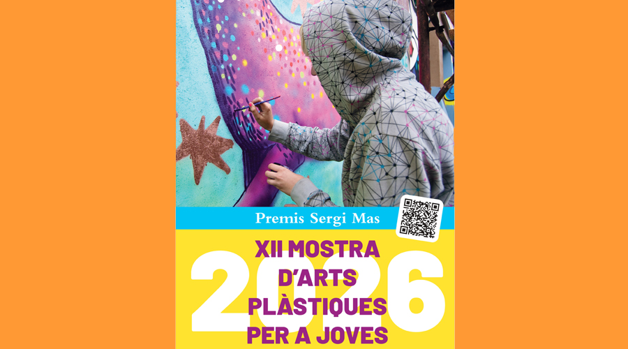 Cartell anunciant la convocatòria dels Premis Sergi Mas (SFGA)