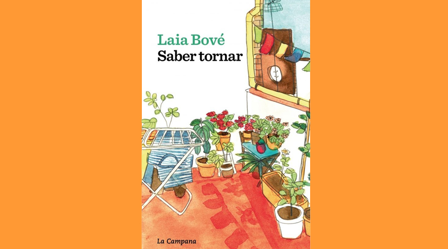 Coberta del llibre "Saber tornar", de Laia Bové